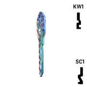 Happy Keys- Eagle Liberty Key (Choose Keyway) Residential-Commercial Key Howard Keys