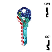 Happy Keys- Eagle Liberty Key (Choose Keyway) Residential-Commercial Key Howard Keys