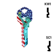 Happy Keys- Eagle Liberty Key (Choose Keyway) Residential-Commercial Key Howard Keys