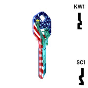 Happy Keys- Eagle Liberty Key (Choose Keyway) Residential-Commercial Key Howard Keys