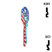 Happy Keys- Eagle Liberty Key (Choose Keyway) Residential-Commercial Key Howard Keys