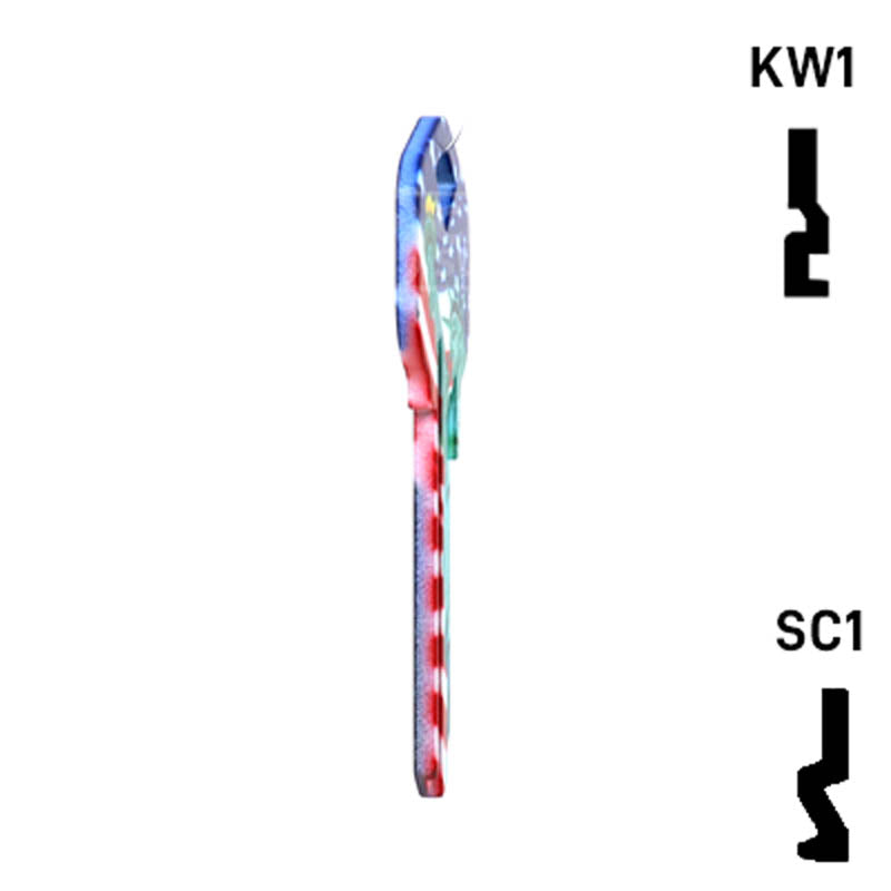Happy Keys- Eagle Liberty Key (Choose Keyway) Residential-Commercial Key Howard Keys