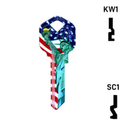 Happy Keys- Eagle Liberty Key (Choose Keyway) Residential-Commercial Key Howard Keys