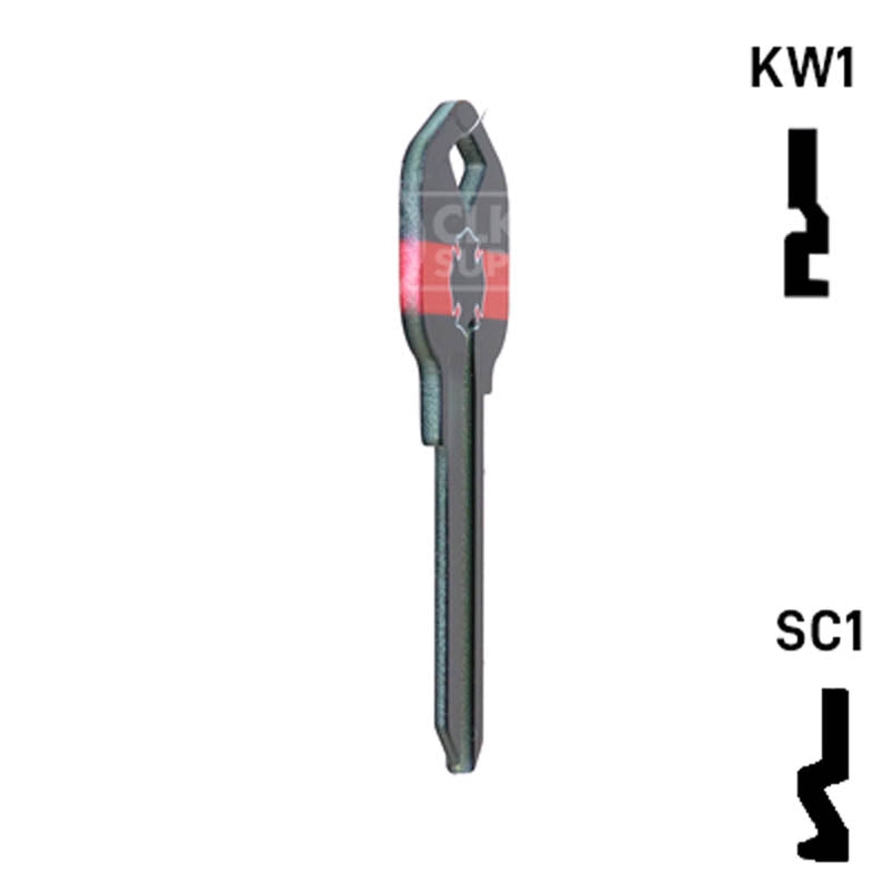 Happy Keys- Firefighter Key (Choose Keyway) Residential-Commercial Key Howard Keys