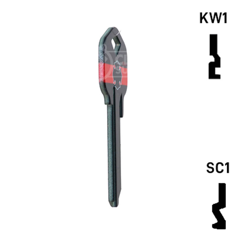 Happy Keys- Firefighter Key (Choose Keyway) Residential-Commercial Key Howard Keys