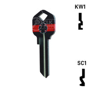 Happy Keys- Firefighter Key (Choose Keyway) Residential-Commercial Key Howard Keys