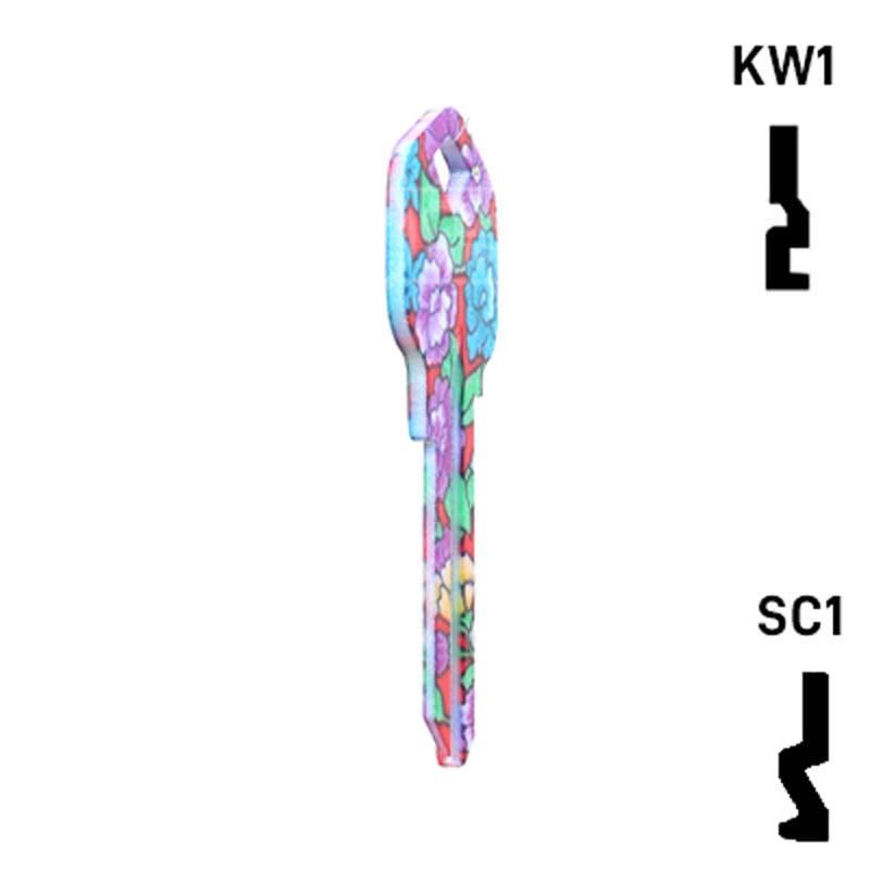 Happy Keys- Garden Key (Choose Keyway) Residential-Commercial Key Howard Keys