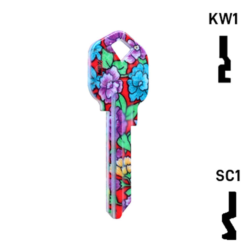 Happy Keys- Garden Key (Choose Keyway) Residential-Commercial Key Howard Keys