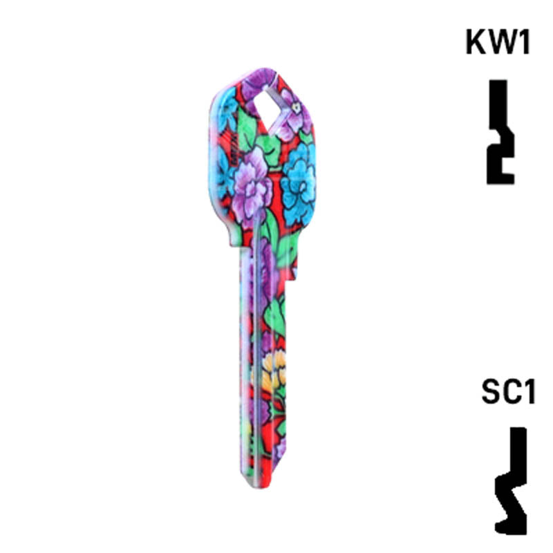 Happy Keys- Garden Key (Choose Keyway) Residential-Commercial Key Howard Keys
