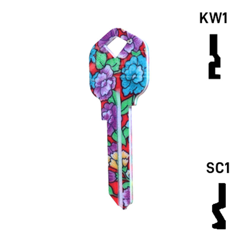 Happy Keys- Garden Key (Choose Keyway) Residential-Commercial Key Howard Keys