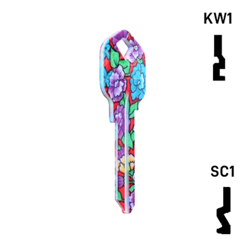 Happy Keys- Garden Key (Choose Keyway) Residential-Commercial Key Howard Keys