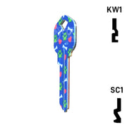 Happy Keys- Golden Retriever Key (Choose Keyway) Residential-Commercial Key Howard Keys