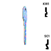 Happy Keys- Golden Retriever Key (Choose Keyway) Residential-Commercial Key Howard Keys