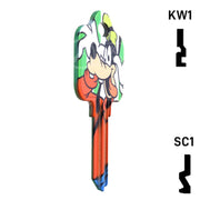 Happy Keys- Goofy Key (Choose Keyway) Residential-Commercial Key Howard Keys