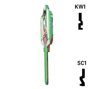 Happy Keys- Goofy Key (Choose Keyway) Residential-Commercial Key Howard Keys