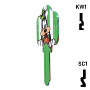 Happy Keys- Goofy Key (Choose Keyway) Residential-Commercial Key Howard Keys