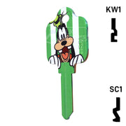 Happy Keys- Goofy Key (Choose Keyway) Residential-Commercial Key Howard Keys