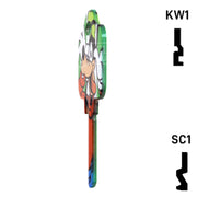 Happy Keys- Goofy Key (Choose Keyway) Residential-Commercial Key Howard Keys