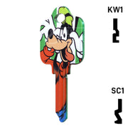 Happy Keys- Goofy Key (Choose Keyway) Residential-Commercial Key Howard Keys