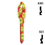 Happy Keys- Happy Faces Key (Choose Keyway) Residential-Commercial Key Howard Keys