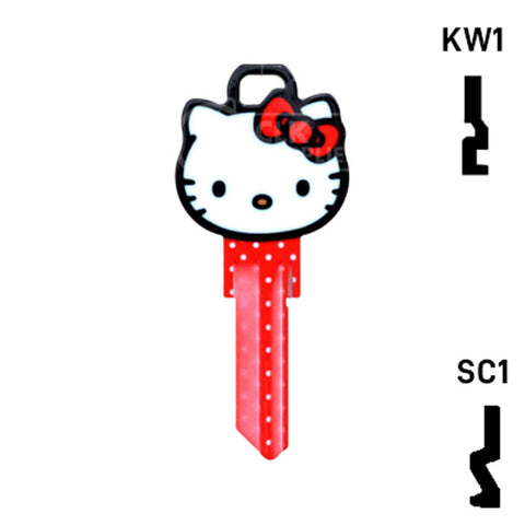 HAPPY KEYS- HELLO KITTY KEY Residential-Commercial Key Howard Keys