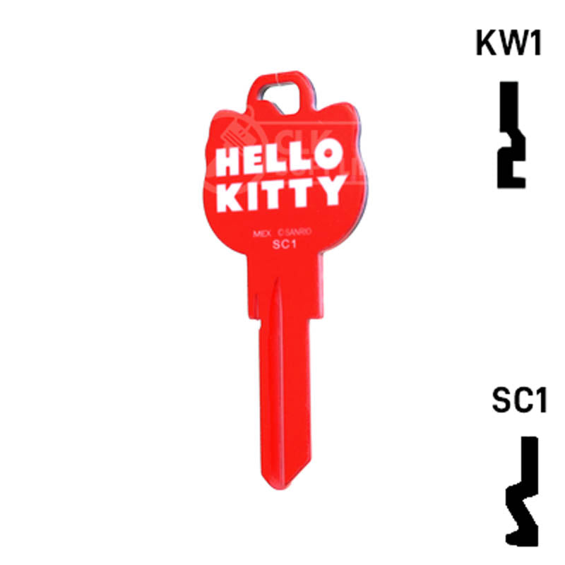 HAPPY KEYS- HELLO KITTY KEY Residential-Commercial Key Howard Keys