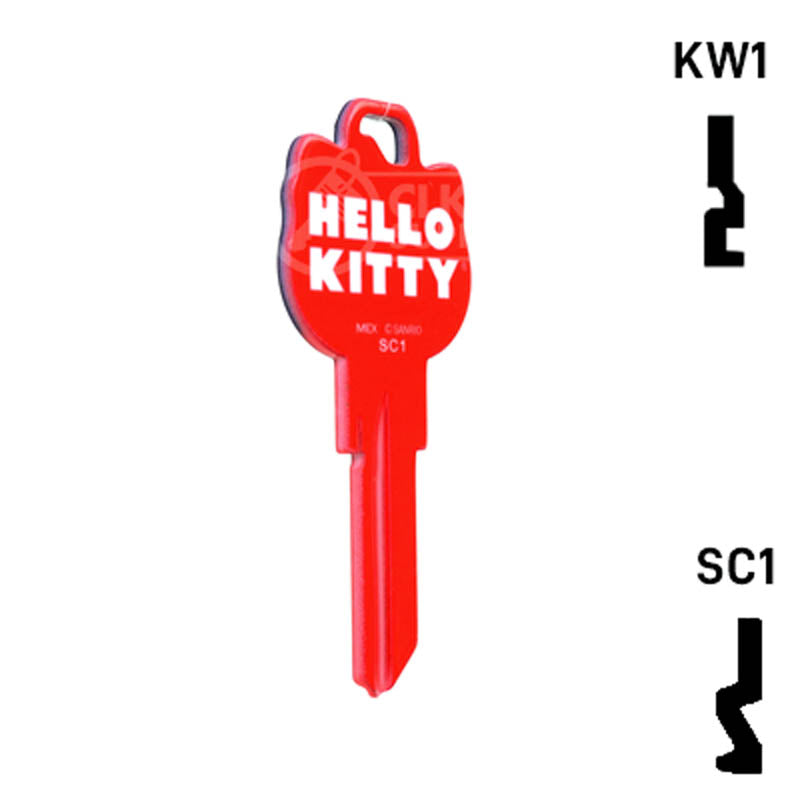 HAPPY KEYS- HELLO KITTY KEY Residential-Commercial Key Howard Keys