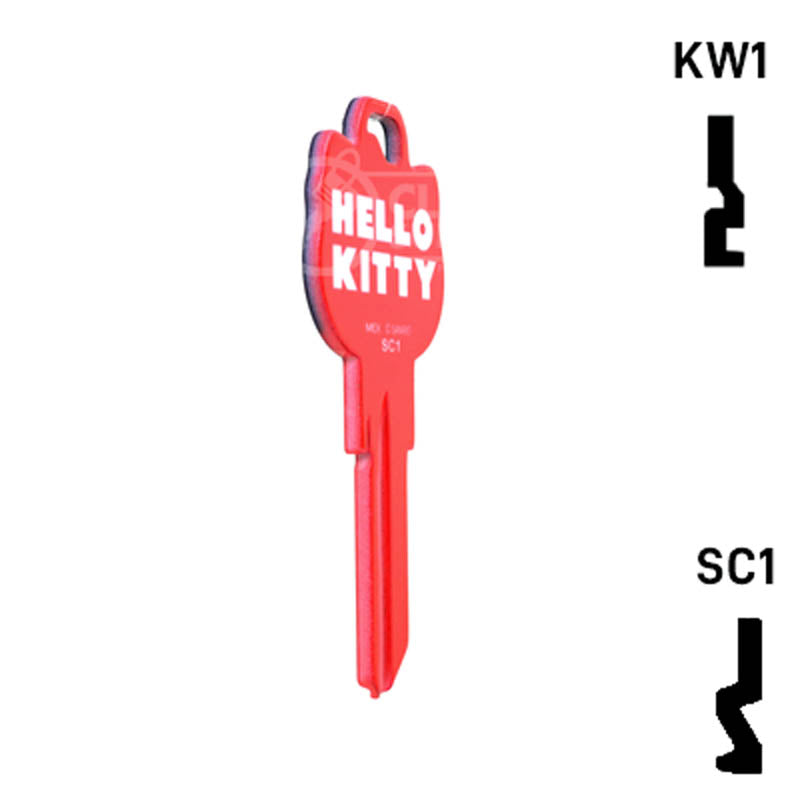 HAPPY KEYS- HELLO KITTY KEY Residential-Commercial Key Howard Keys
