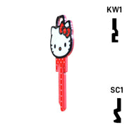 HAPPY KEYS- HELLO KITTY KEY Residential-Commercial Key Howard Keys