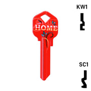 Happy Keys- Home Key (Choose Keyway) Residential-Commercial Key Howard Keys