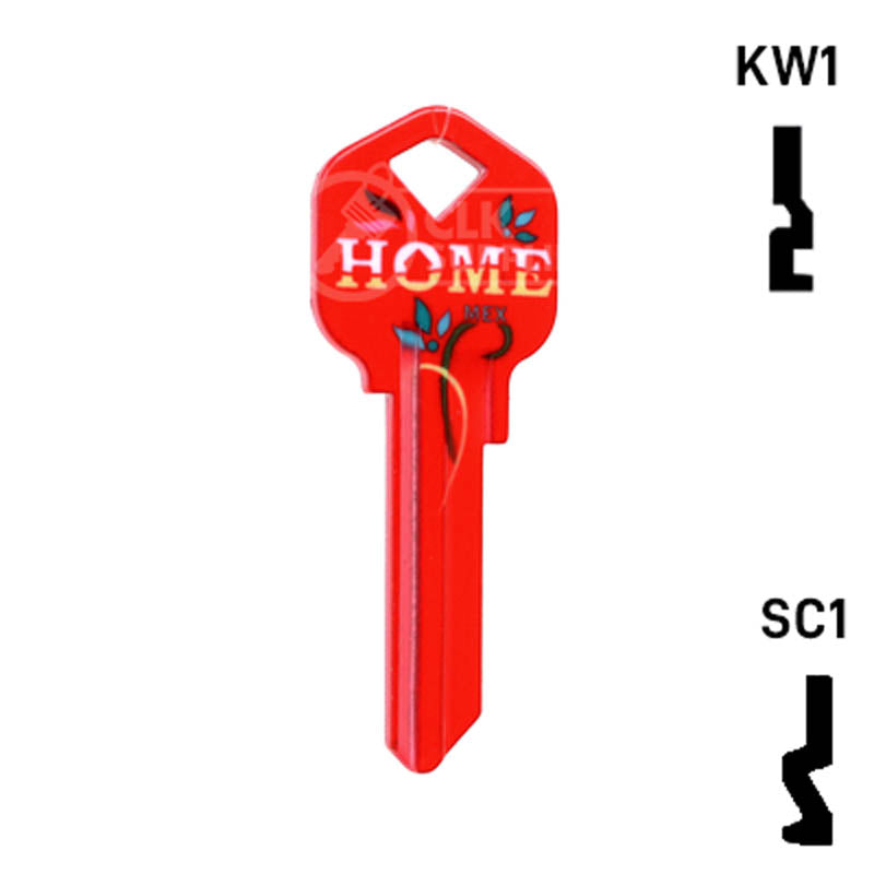Happy Keys- Home Key (Choose Keyway) Residential-Commercial Key Howard Keys
