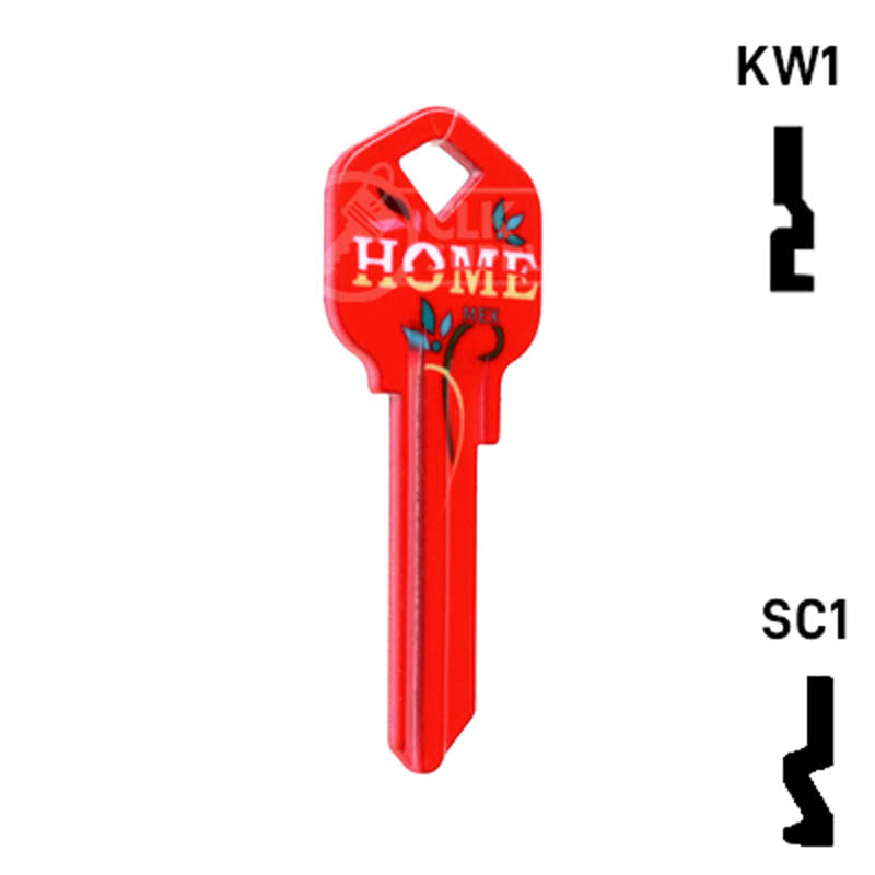 Happy Keys- Home Key (Choose Keyway) Residential-Commercial Key Howard Keys