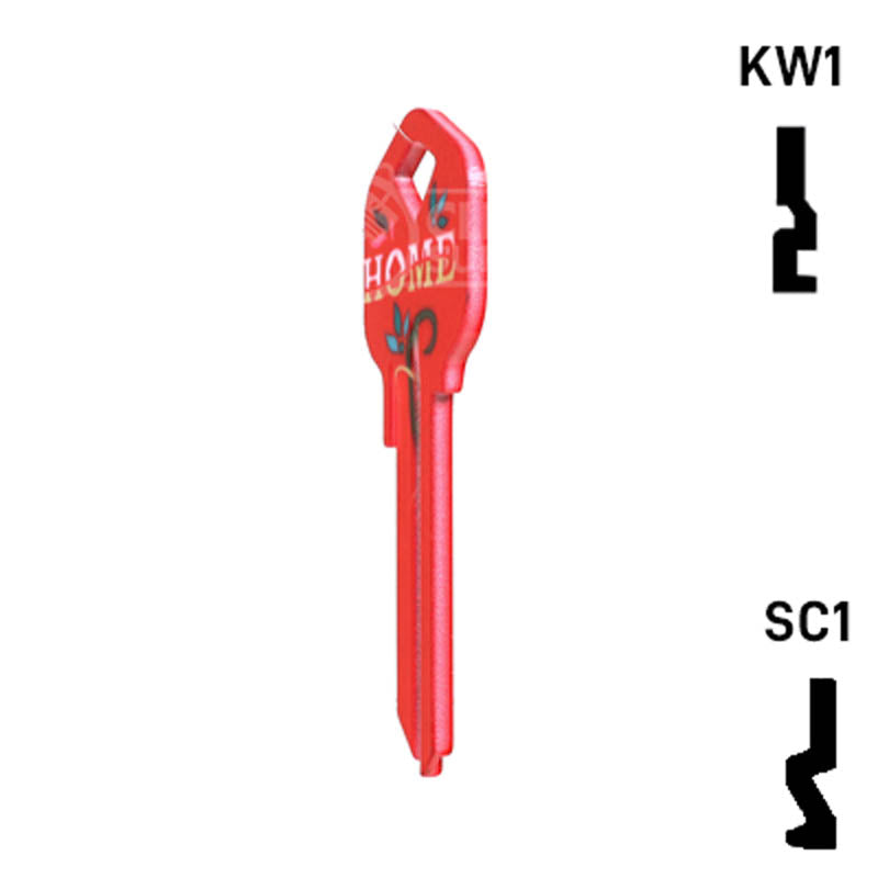 Happy Keys- Home Key (Choose Keyway) Residential-Commercial Key Howard Keys