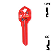 Happy Keys- Home Key (Choose Keyway) Residential-Commercial Key Howard Keys