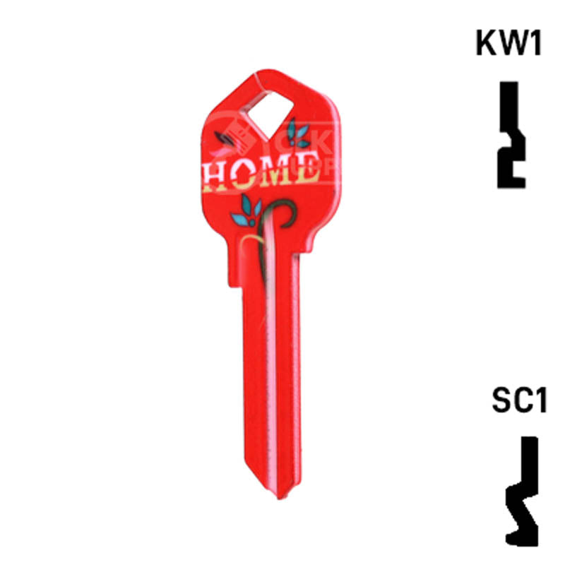 Happy Keys- Home Key (Choose Keyway) Residential-Commercial Key Howard Keys