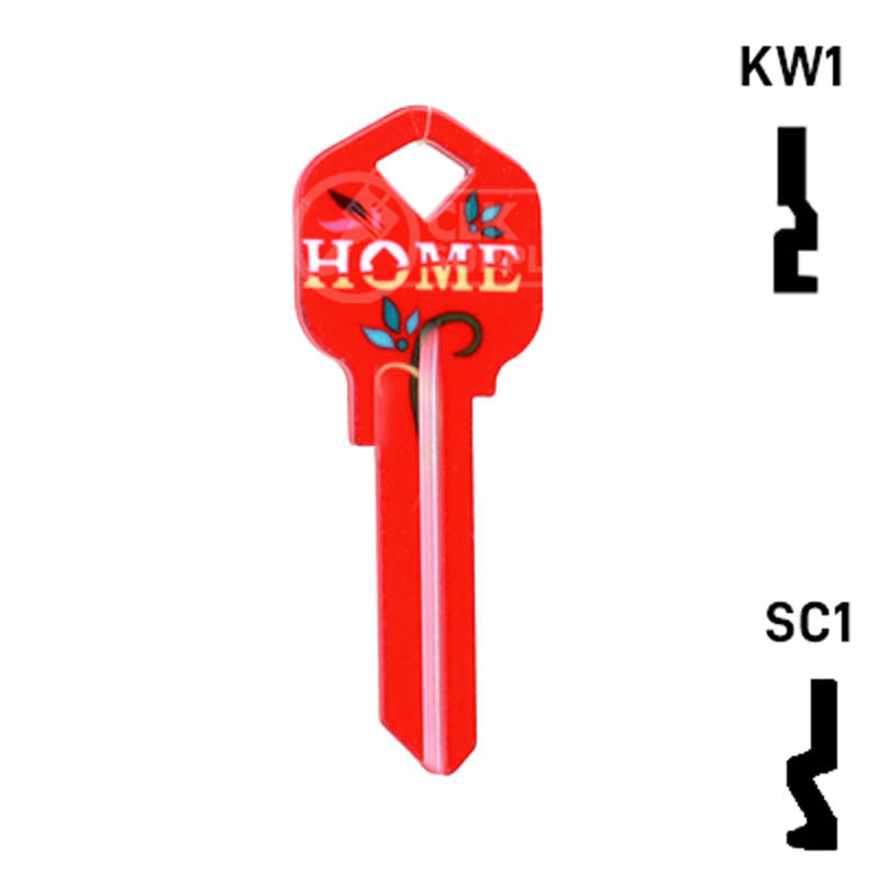 Happy Keys- Home Key (Choose Keyway) Residential-Commercial Key Howard Keys