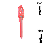Happy Keys- Home Key (Choose Keyway) Residential-Commercial Key Howard Keys