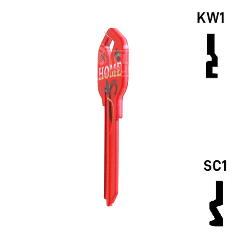Happy Keys- Home Key (Choose Keyway) Residential-Commercial Key Howard Keys