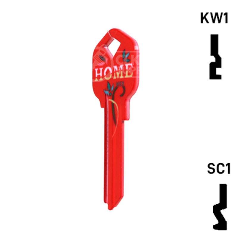 Happy Keys- Home Key (Choose Keyway) Residential-Commercial Key Howard Keys