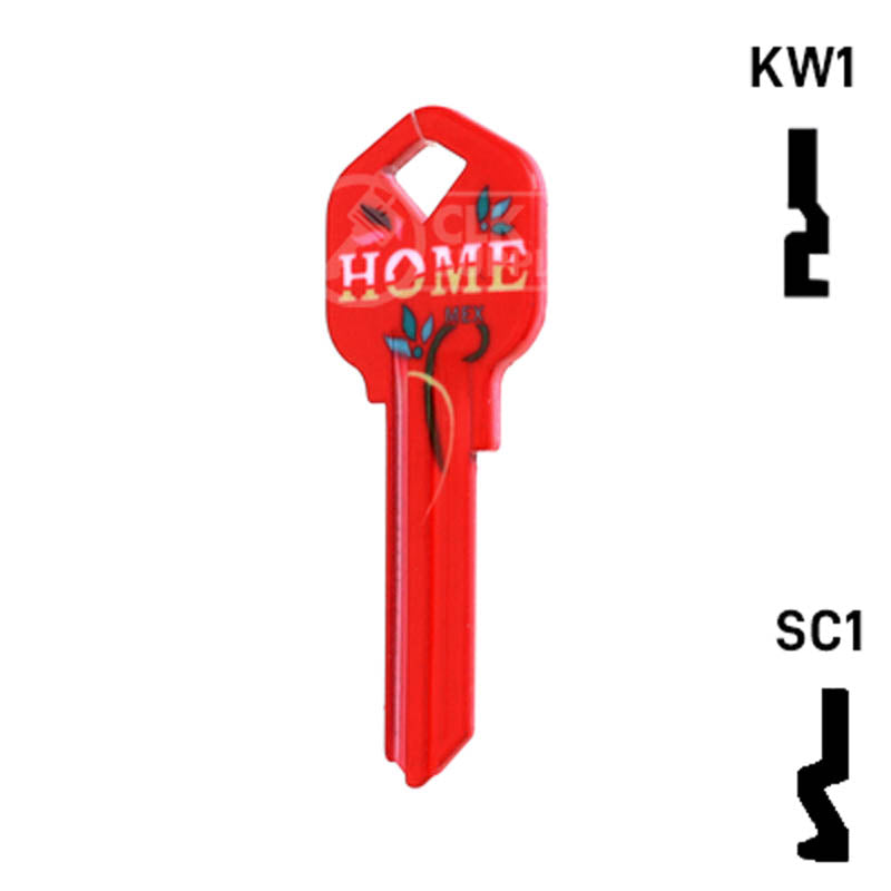 Happy Keys- Home Key (Choose Keyway) Residential-Commercial Key Howard Keys