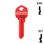 Happy Keys- Home Key (Choose Keyway) Residential-Commercial Key Howard Keys