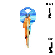 Happy Keys- Horse Key (Choose Keyway) Residential-Commercial Key Howard Keys