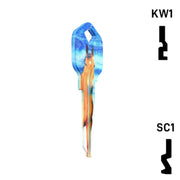 Happy Keys- Horse Key (Choose Keyway) Residential-Commercial Key Howard Keys