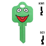 Happy Keys- Kermit Key (Choose Keyway) Residential-Commercial Key Howard Keys