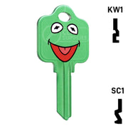 Happy Keys- Kermit Key (Choose Keyway) Residential-Commercial Key Howard Keys