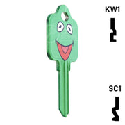 Happy Keys- Kermit Key (Choose Keyway) Residential-Commercial Key Howard Keys