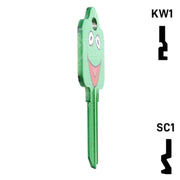 Happy Keys- Kermit Key (Choose Keyway) Residential-Commercial Key Howard Keys