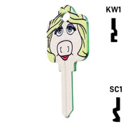 Happy Keys- Kermit Key (Choose Keyway) Residential-Commercial Key Howard Keys