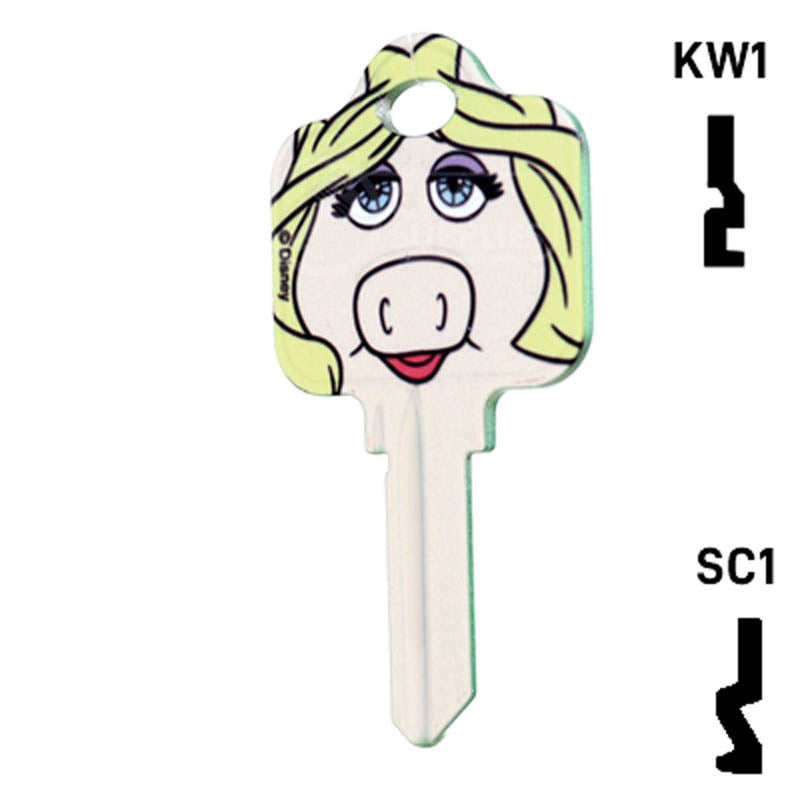Happy Keys- Kermit Key (Choose Keyway) Residential-Commercial Key Howard Keys