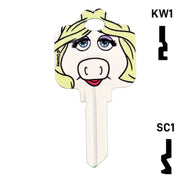 Happy Keys- Kermit Key (Choose Keyway) Residential-Commercial Key Howard Keys
